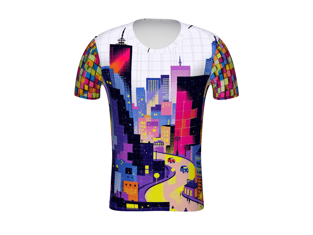All-Over Print Men's Athletic T-Shirt