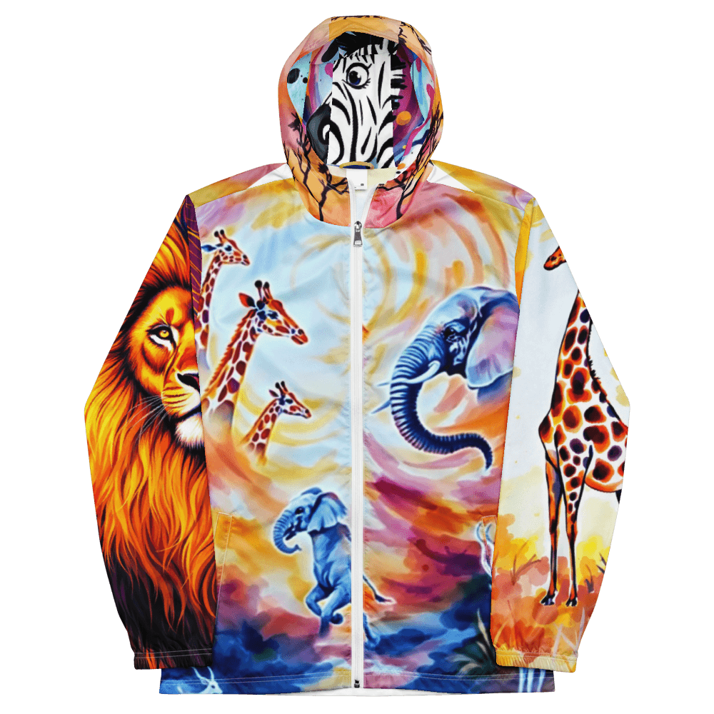 All-Over Print Men's Windbreaker