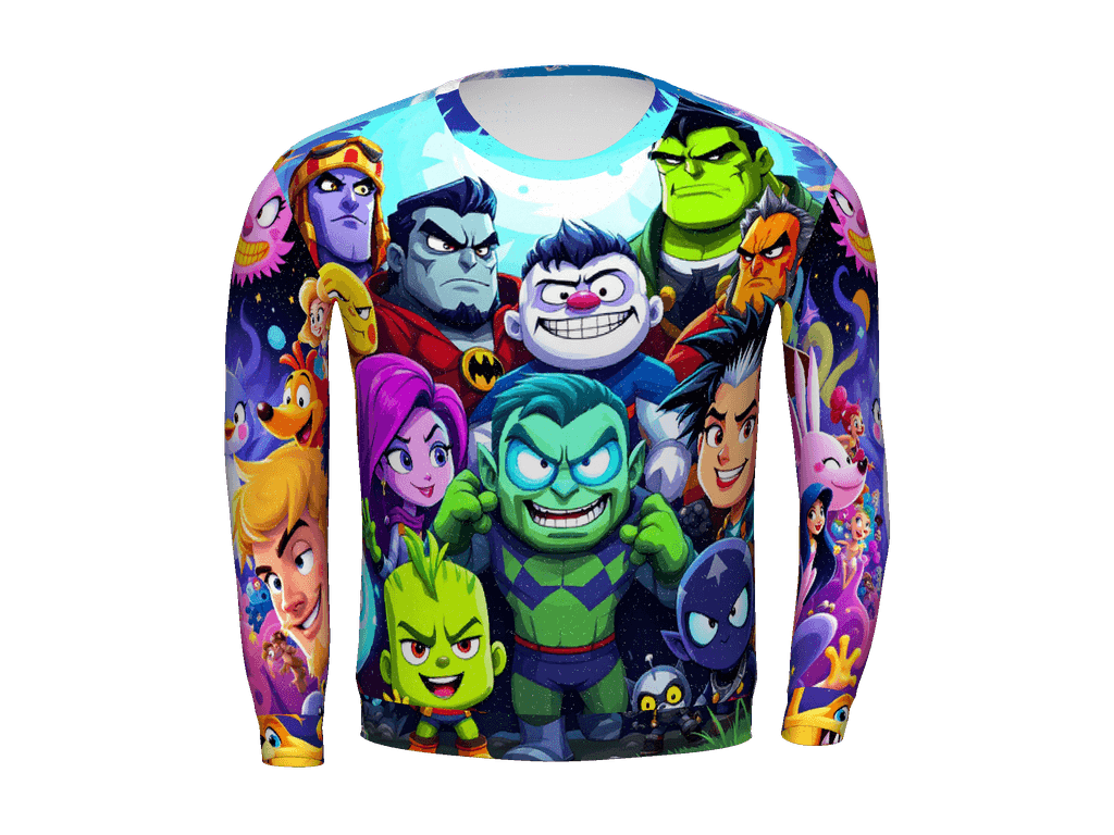 All-Over Print Recycled Unisex Sweatshirt