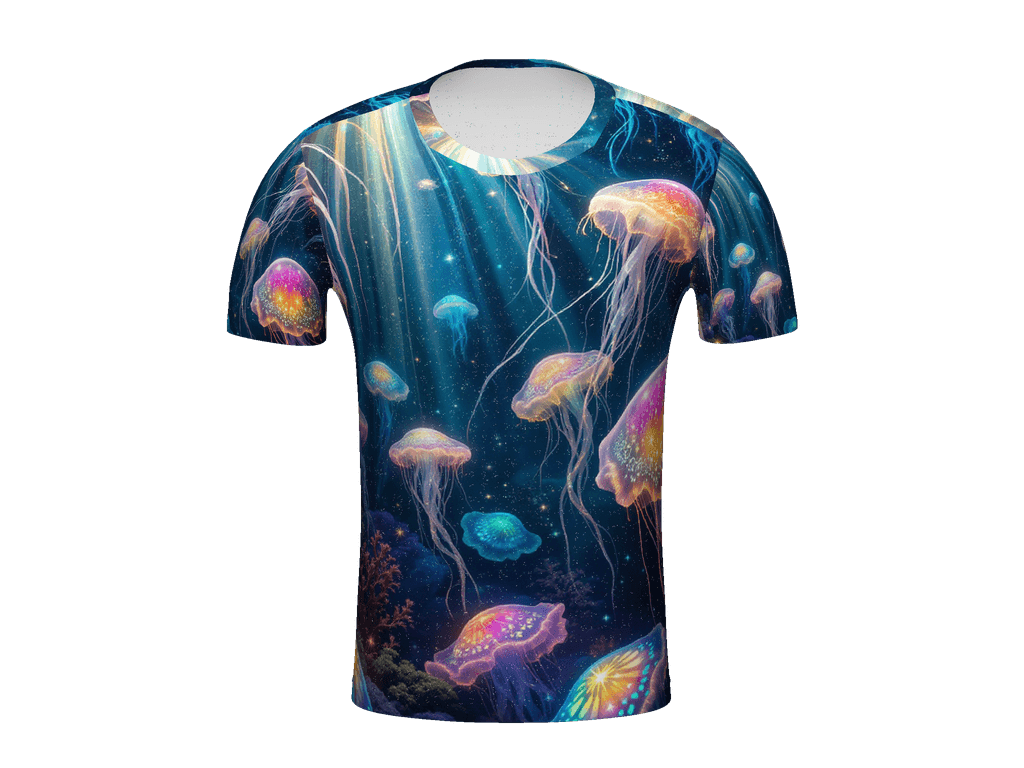 All-Over Print Men's Crew Neck T-Shirt