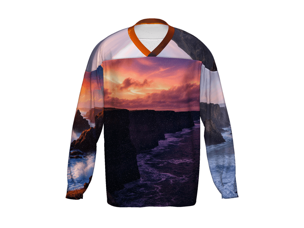 All-Over Print Recycled Hockey Fan Jersey