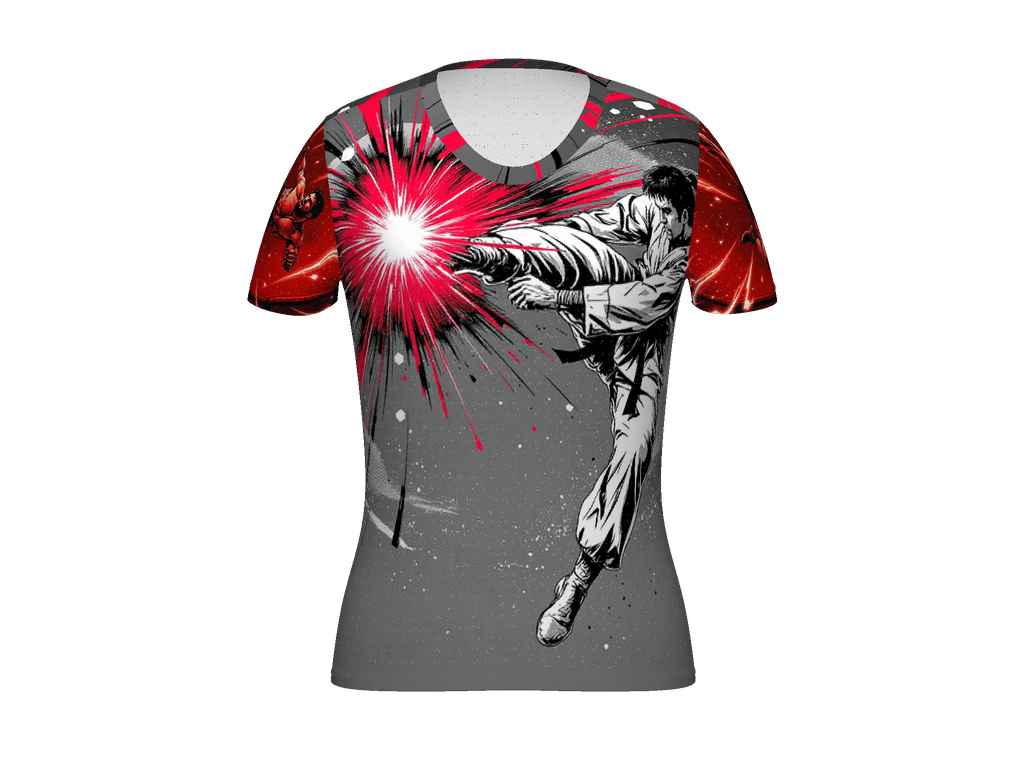 All-Over Print Women's Athletic T-Shirt