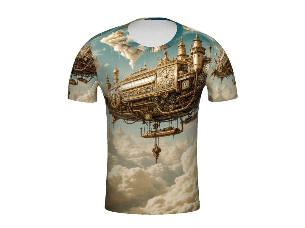 All-Over Print Men's Crew Neck T-Shirt