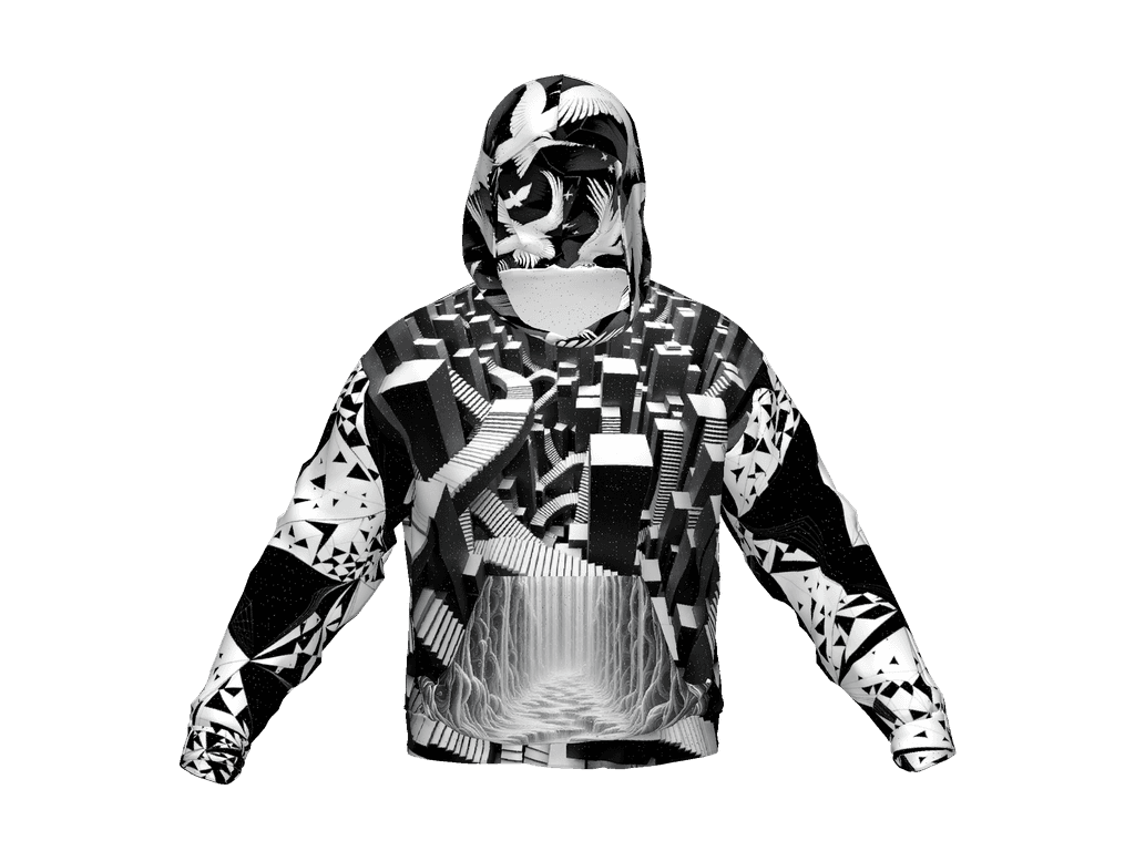 All-Over Print Recycled Unisex Hoodie
