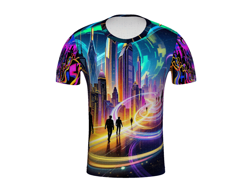 All-Over Print Men's Crew Neck T-Shirt