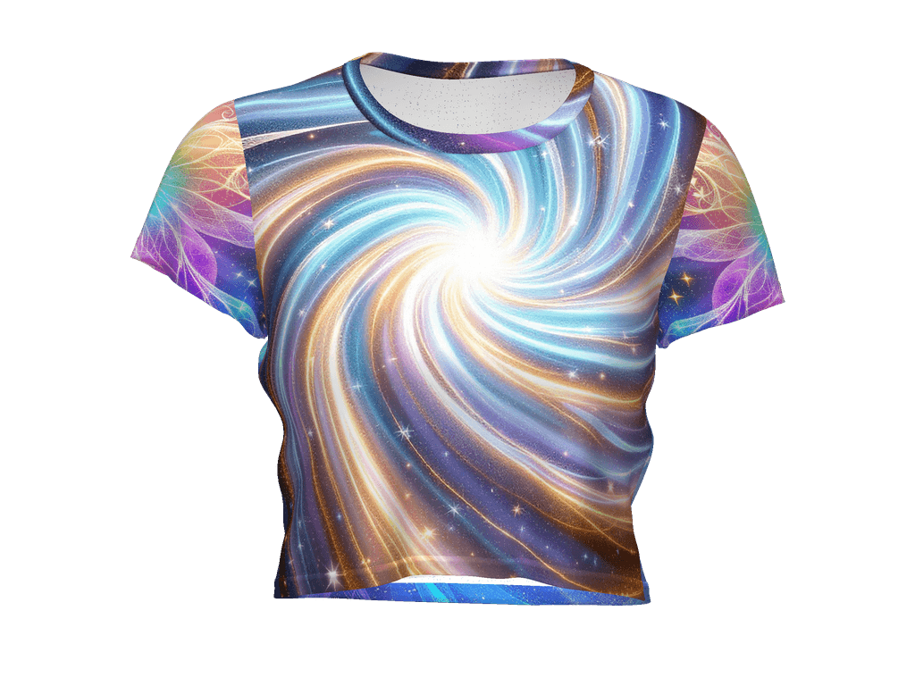 All-Over Print Crop Tee