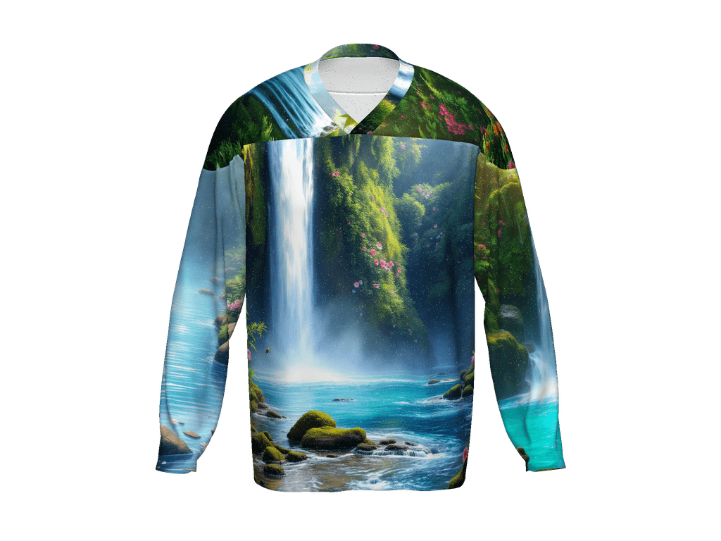 All-Over Print Recycled Hockey Fan Jersey