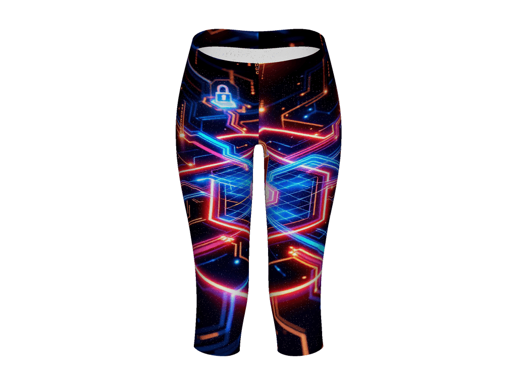 All-Over Print Capri Leggings