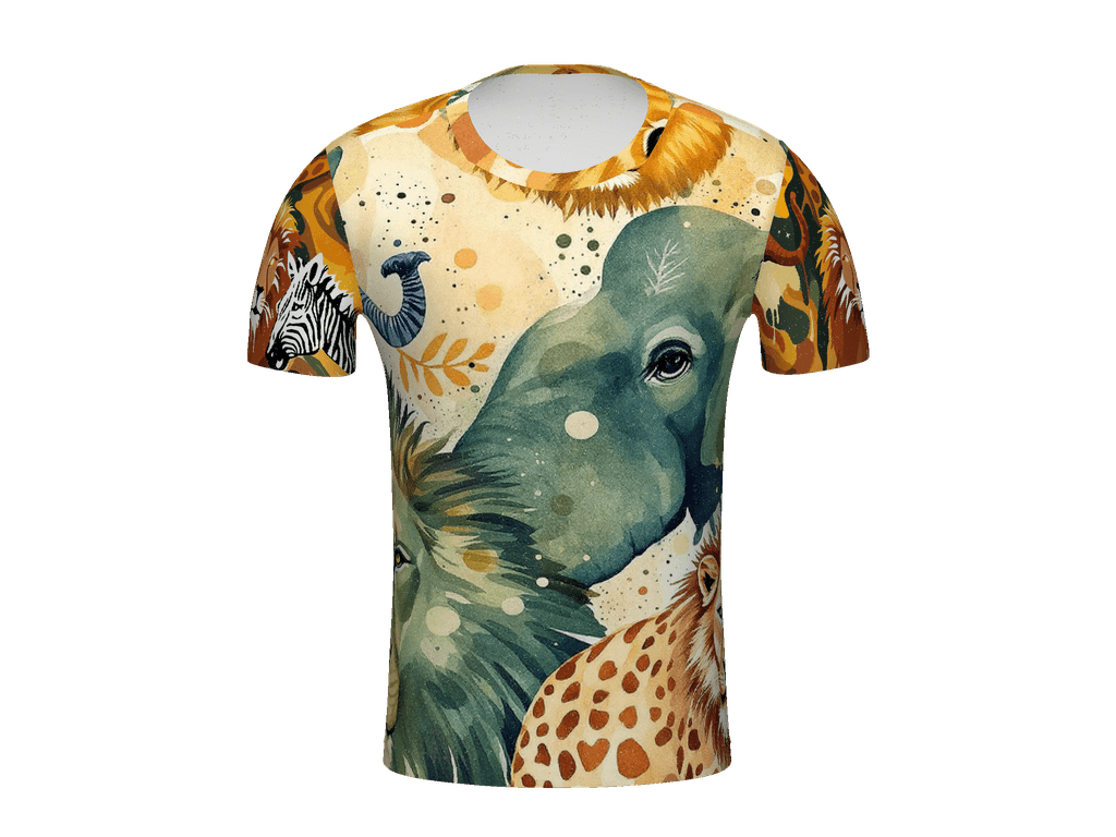 All-Over Print Men's Crew Neck T-Shirt