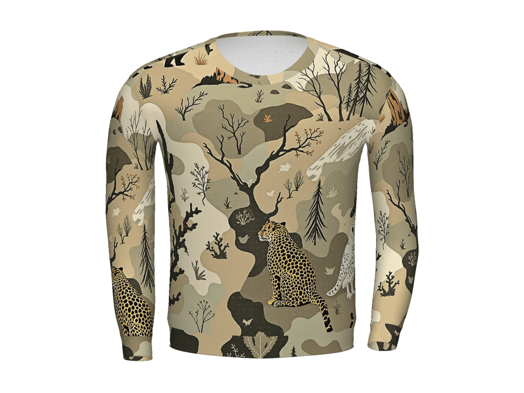 All-Over Print Recycled Unisex Sweatshirt