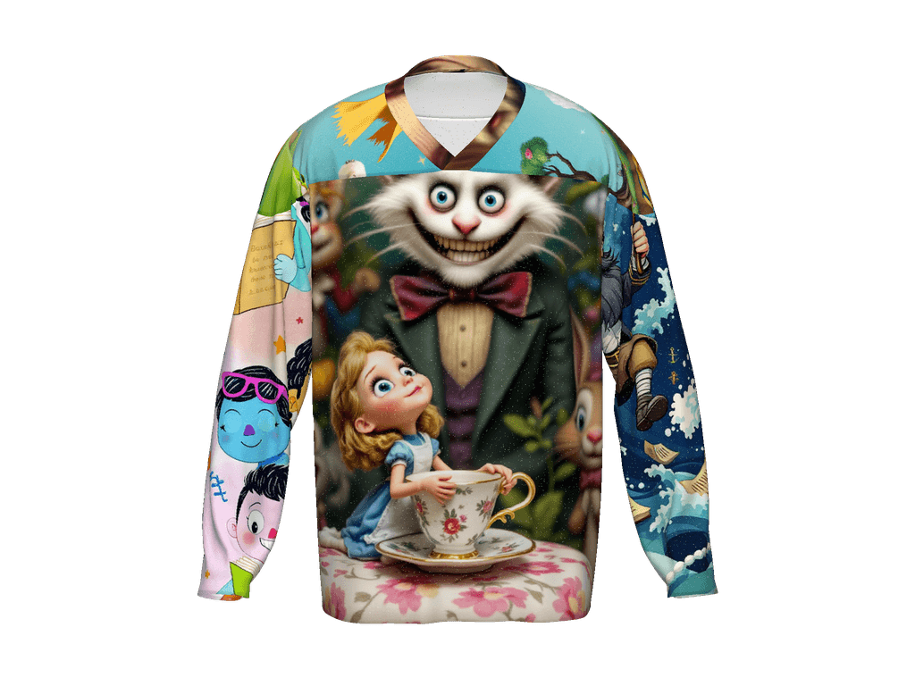 All-Over Print Recycled Hockey Fan Jersey