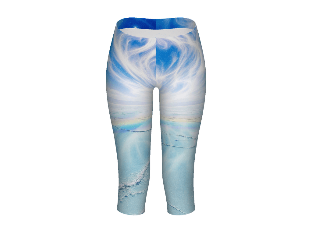 All-Over Print Capri Leggings