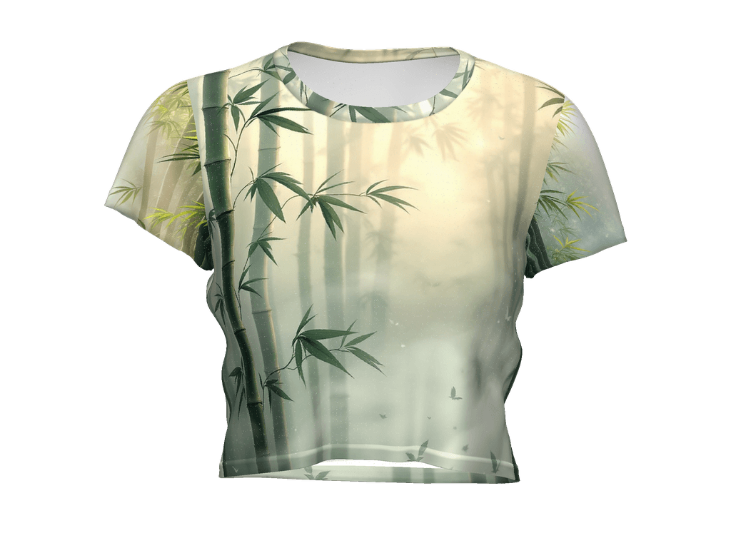 All-Over Print Crop Tee