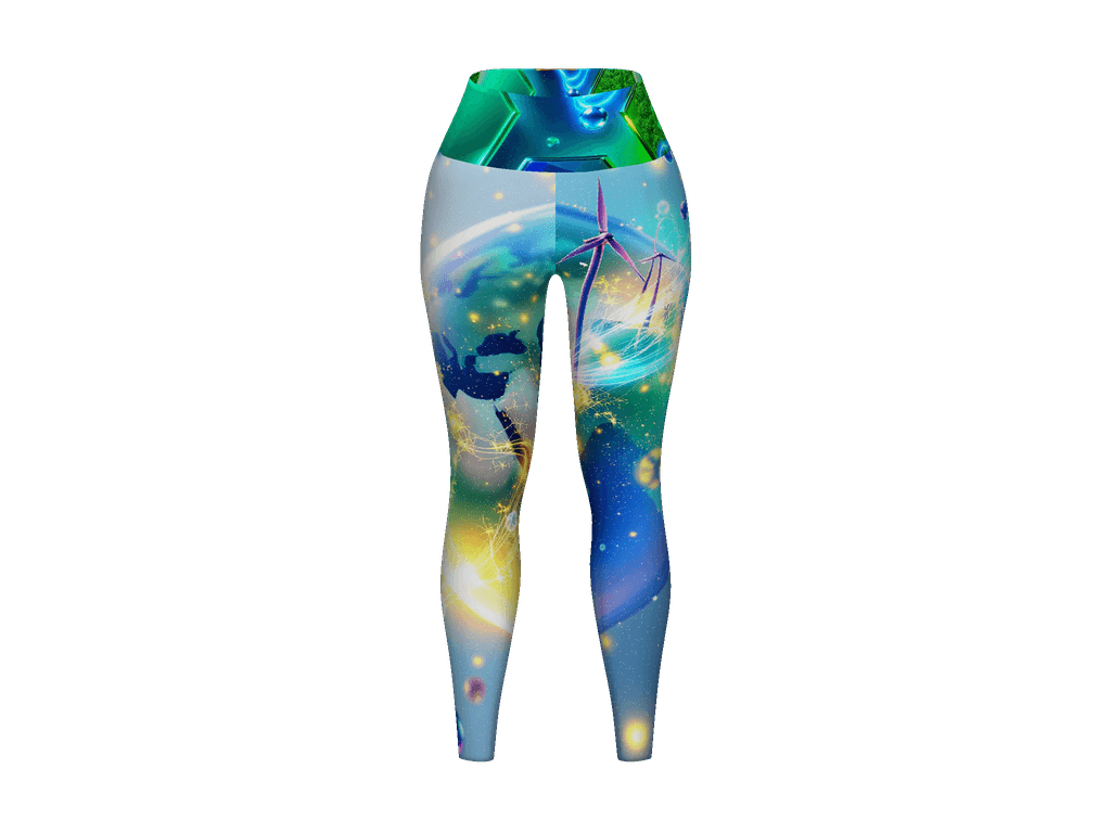 All-Over Print Yoga Leggings
