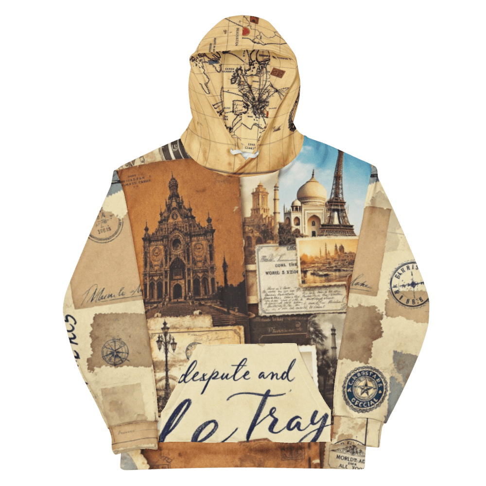 All-Over Print Recycled Unisex Hoodie