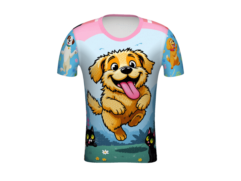 All-Over Print Men's Athletic T-Shirt