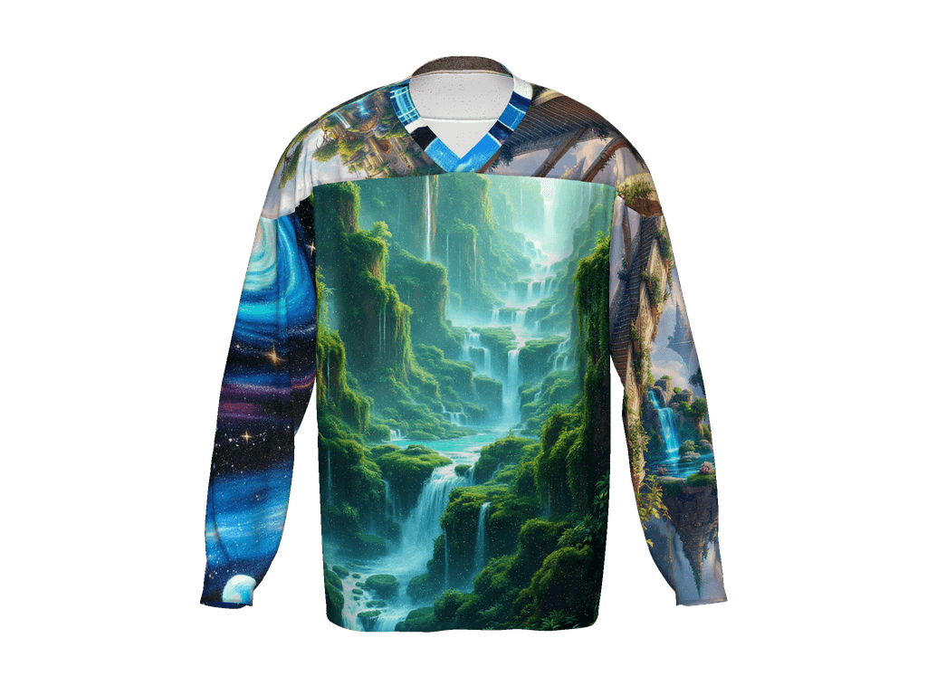 All-Over Print Recycled Hockey Fan Jersey