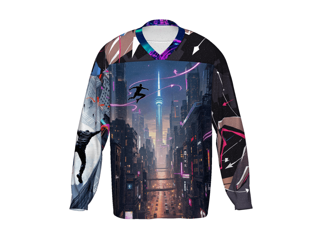 All-Over Print Recycled Hockey Fan Jersey