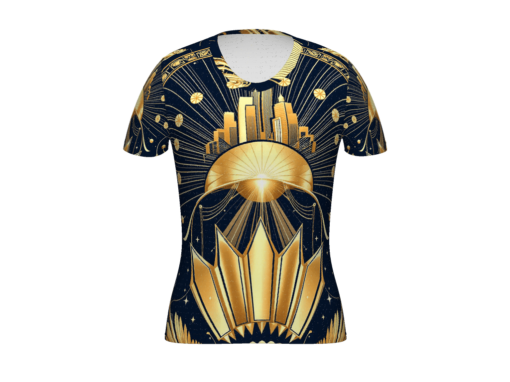 All-Over Print Women's Athletic T-Shirt