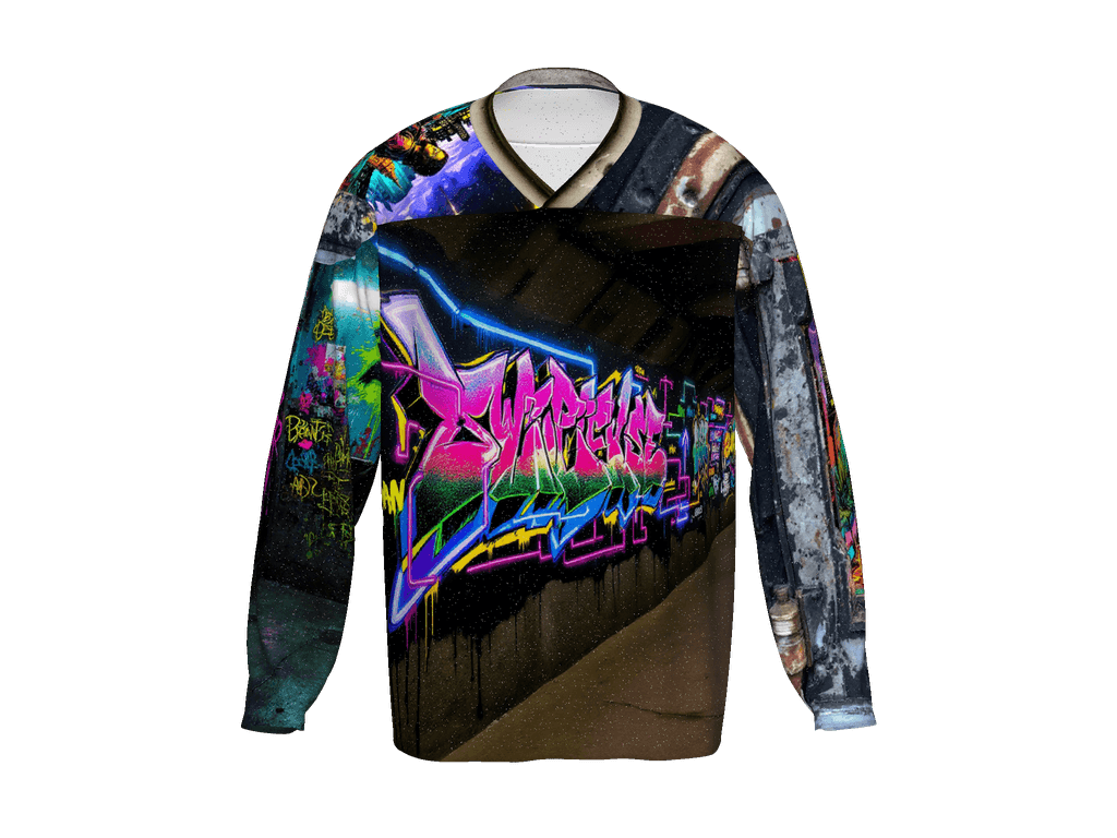 All-Over Print Recycled Hockey Fan Jersey