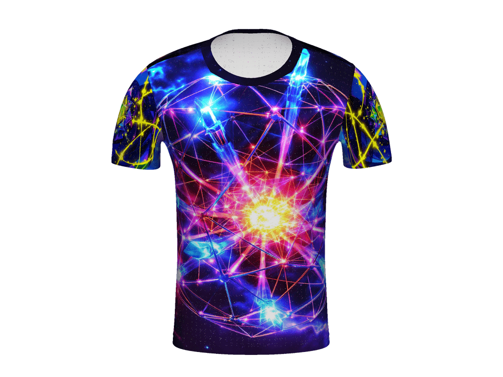 All-Over Print Men's Crew Neck T-Shirt