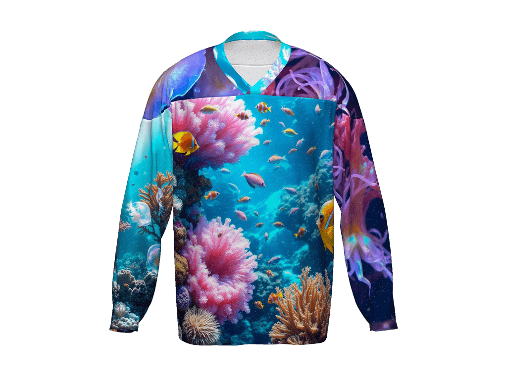 All-Over Print Recycled Hockey Fan Jersey