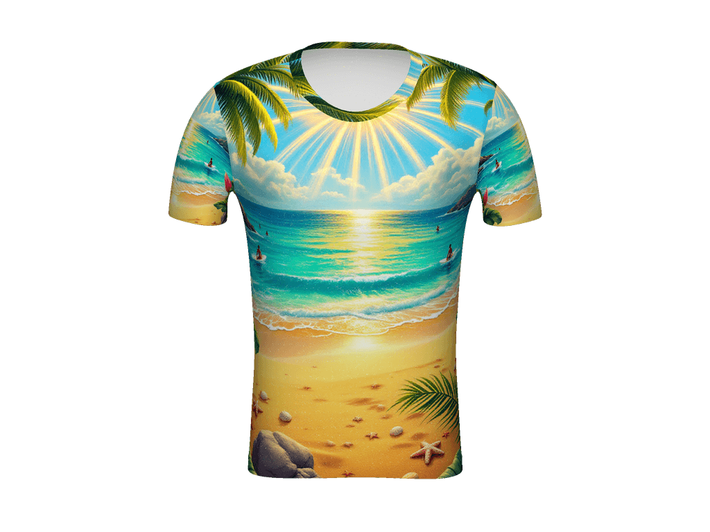 All-Over Print Men's Athletic T-Shirt