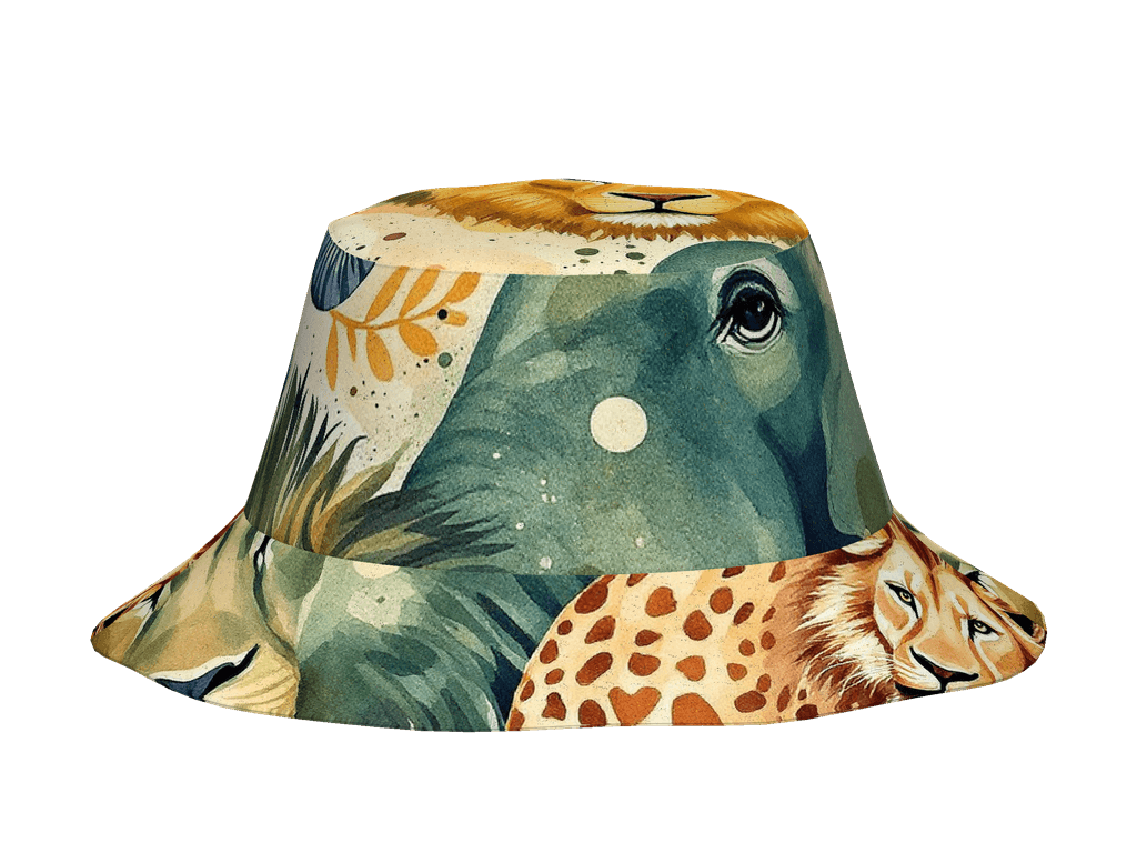 All-Over Print Reversible Bucket Hat