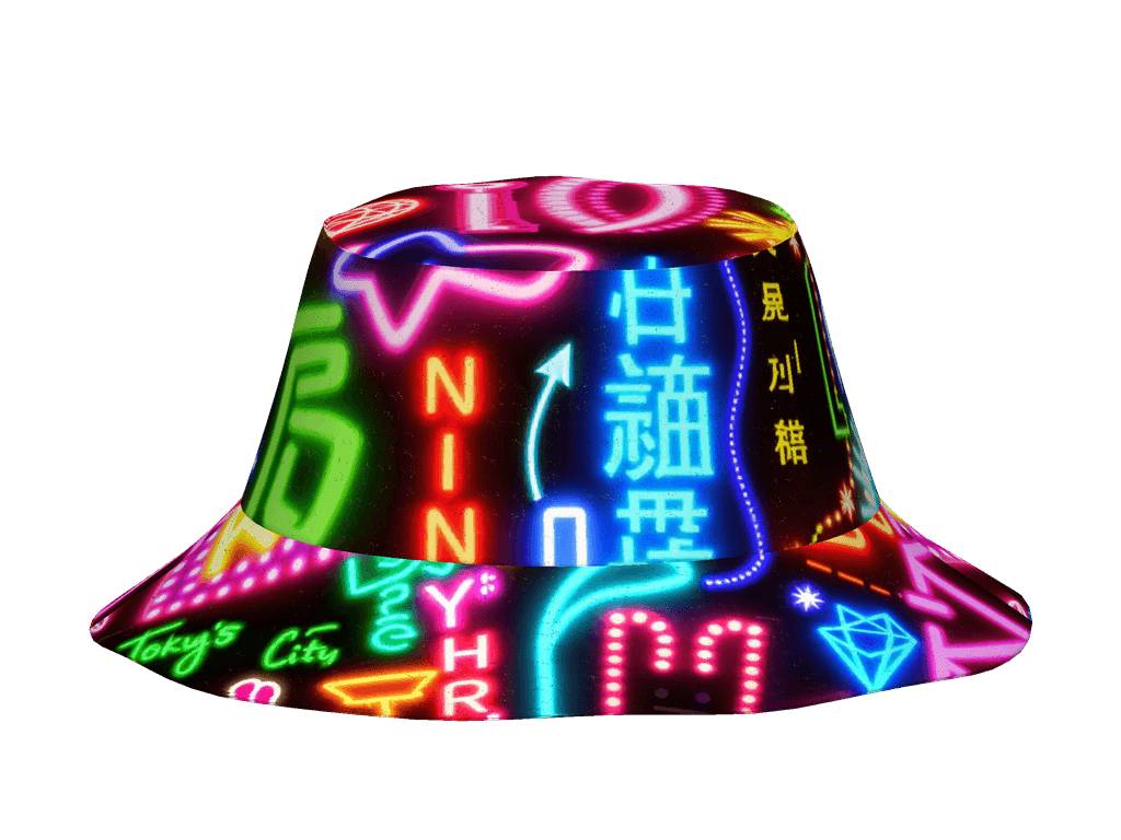 All-Over Print Reversible Bucket Hat