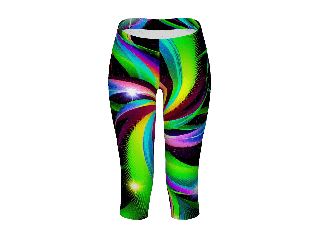 All-Over Print Capri Leggings