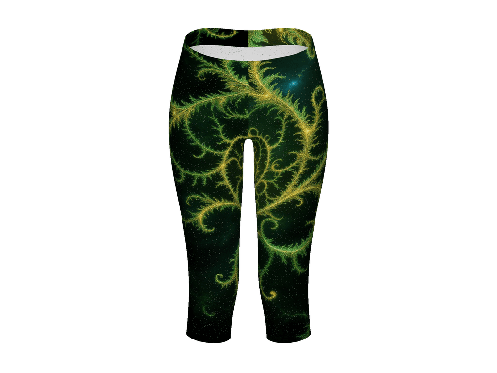 All-Over Print Capri Leggings