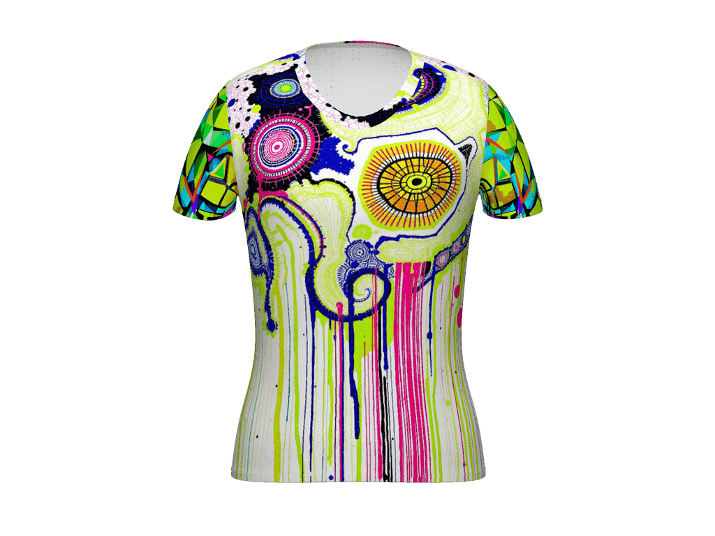 All-Over Print Women's Athletic T-Shirt