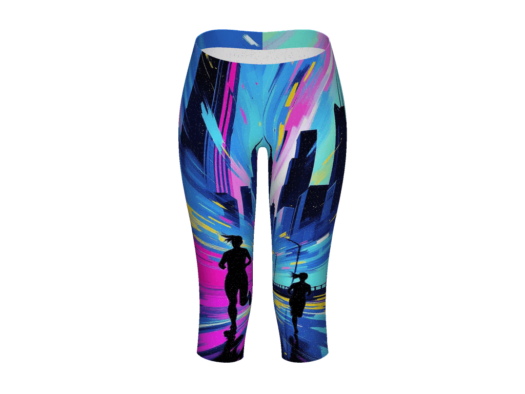 All-Over Print Capri Leggings