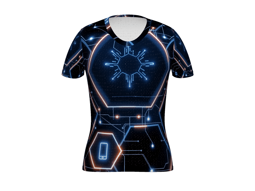 All-Over Print Women's Athletic T-Shirt