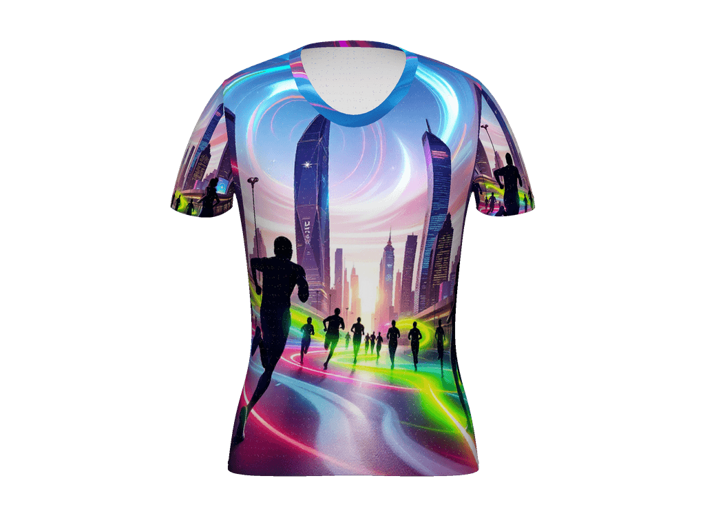 All-Over Print Women's Athletic T-Shirt