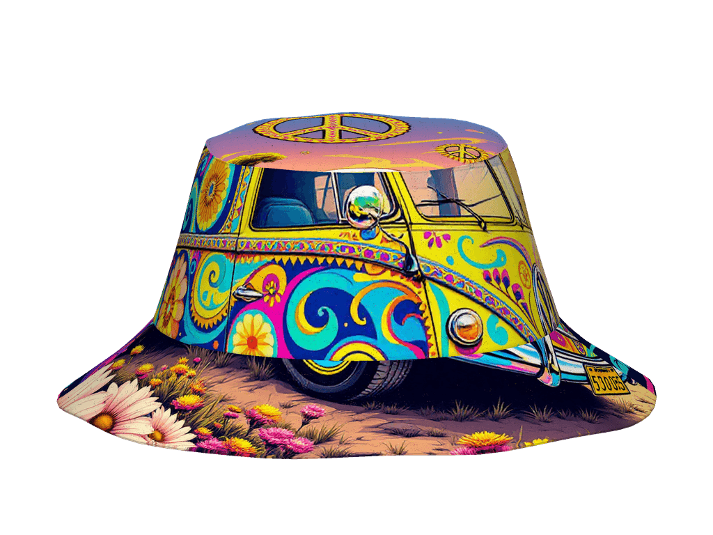 All-Over Print Reversible Bucket Hat