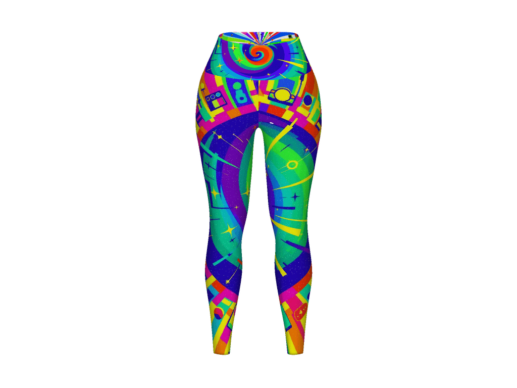 All-Over Print Yoga Leggings