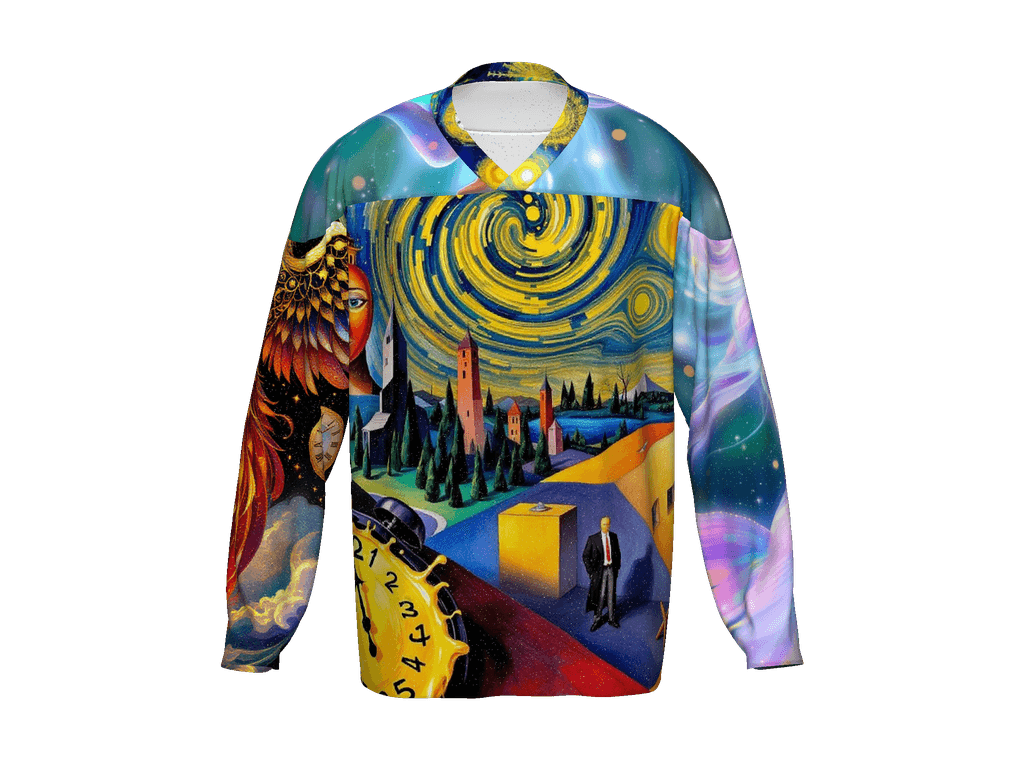 All-Over Print Recycled Hockey Fan Jersey