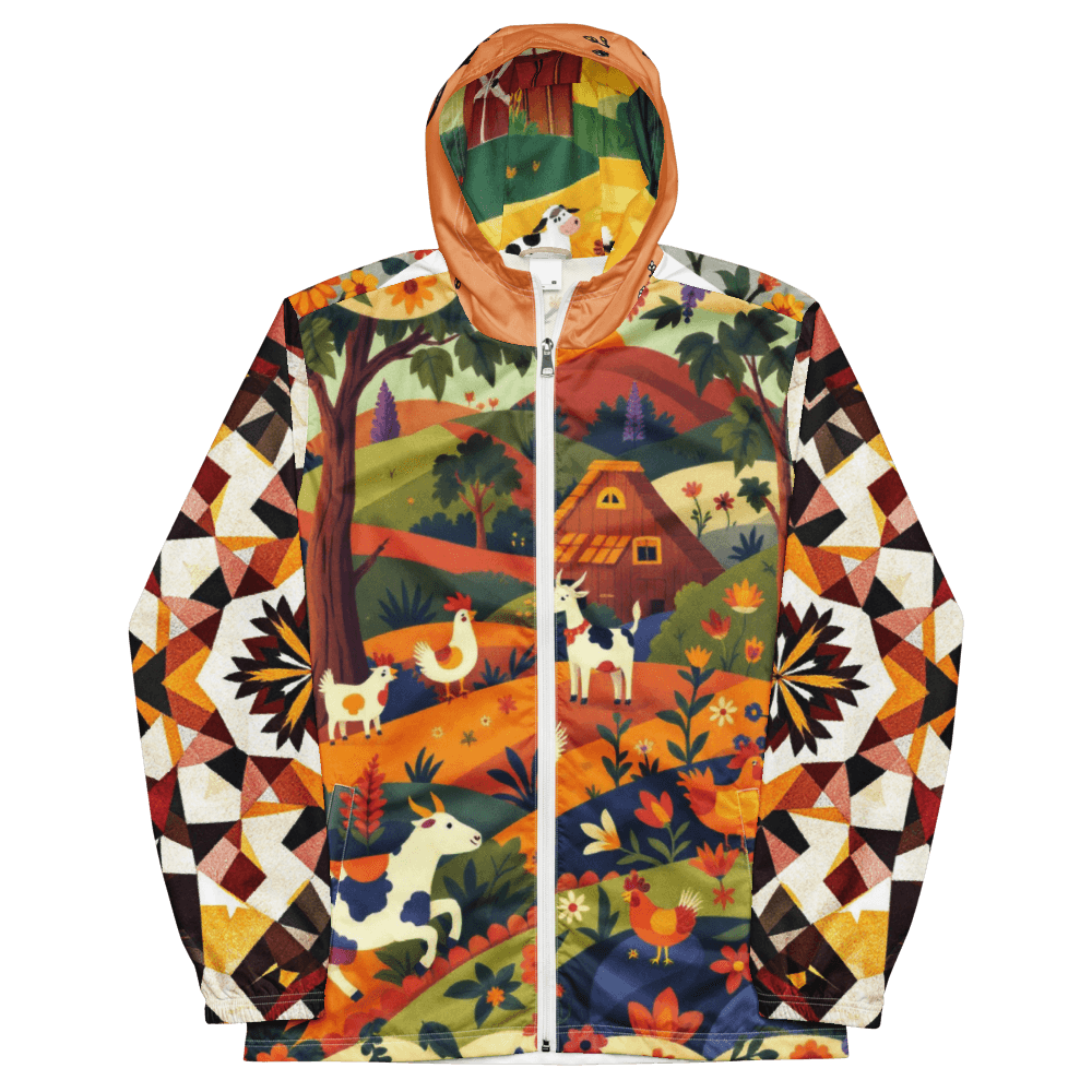 All-Over Print Men's Windbreaker