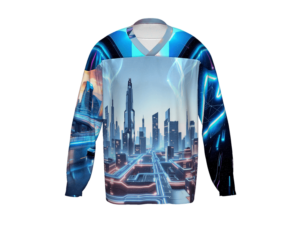 All-Over Print Recycled Hockey Fan Jersey