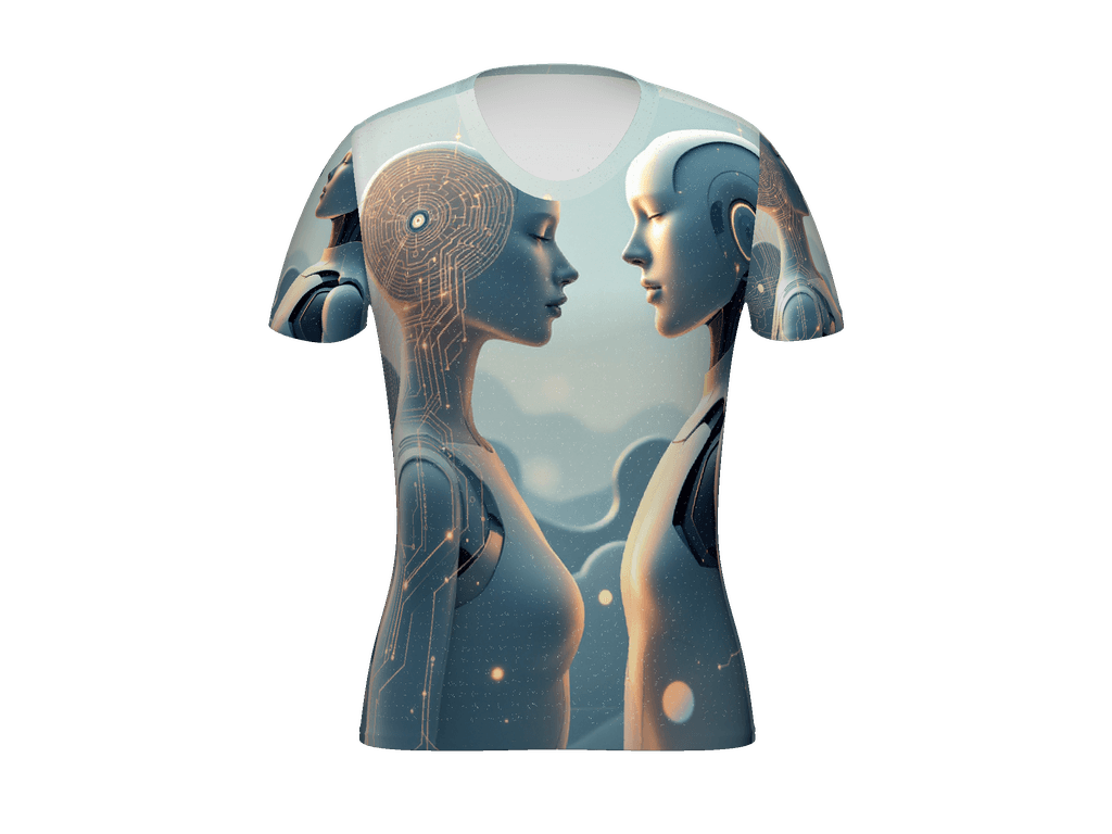 All-Over Print Women's Athletic T-Shirt