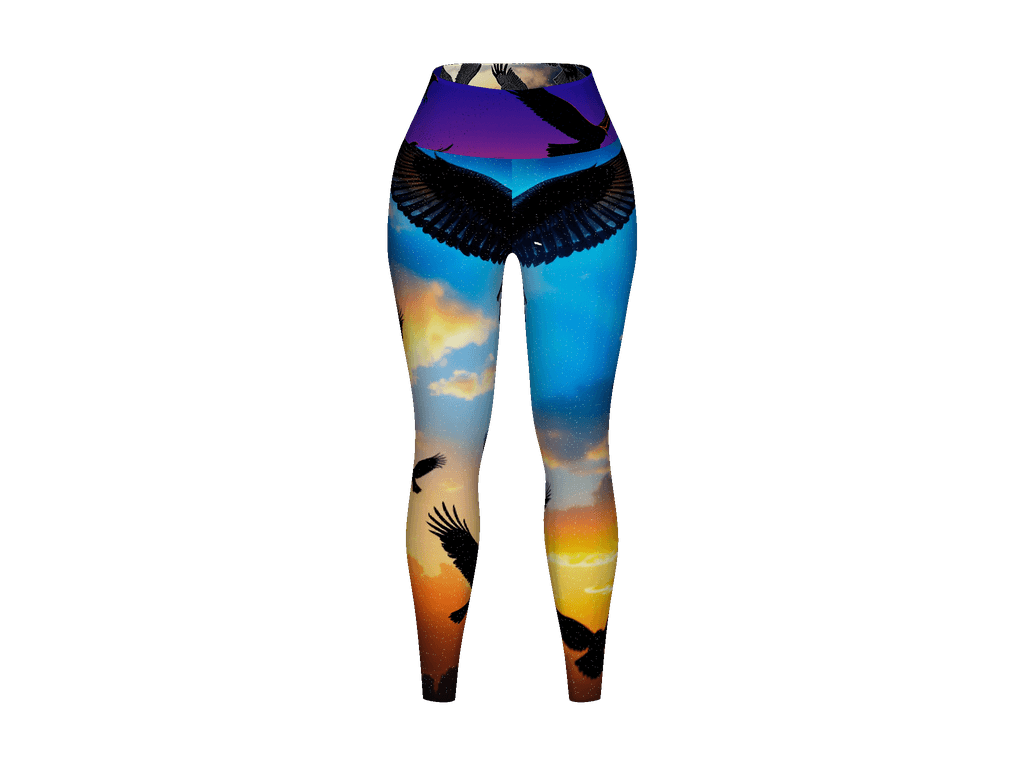 All-Over Print Yoga Leggings