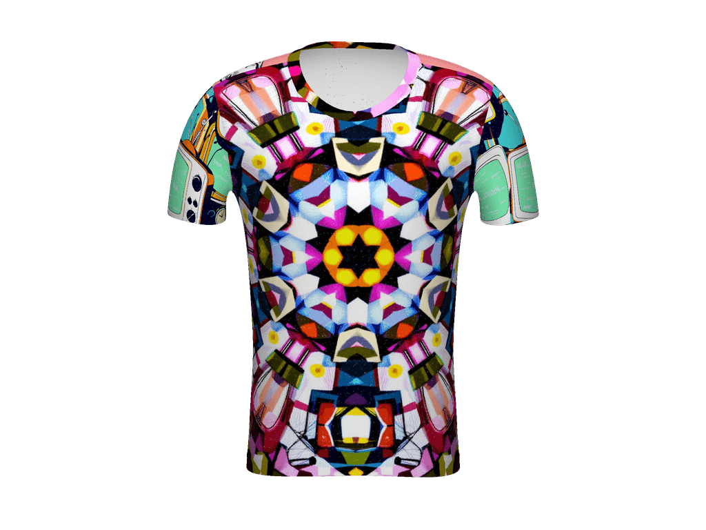 All-Over Print Men's Athletic T-Shirt