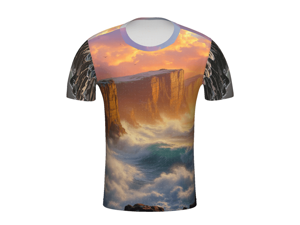 All-Over Print Men's Crew Neck T-Shirt