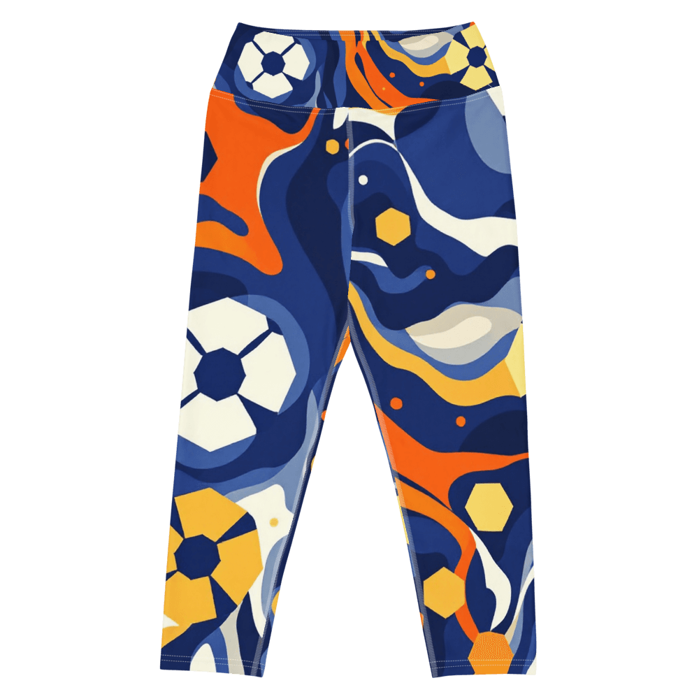 All-Over Print Yoga Capri Leggings