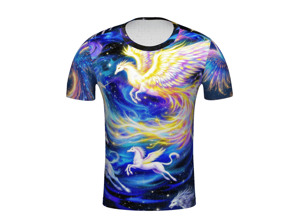 All-Over Print Men's Crew Neck T-Shirt