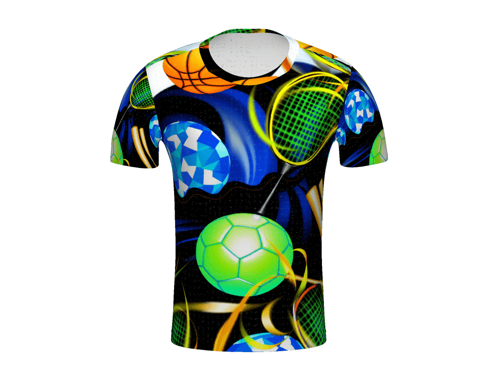 All-Over Print Men's Crew Neck T-Shirt