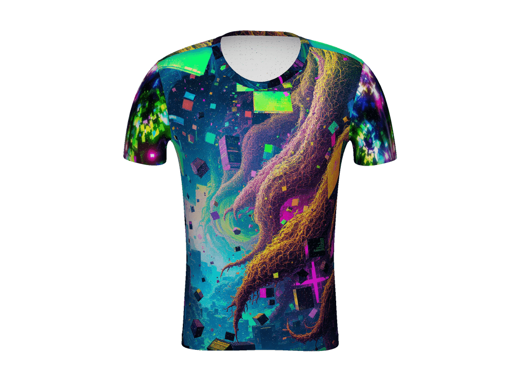 All-Over Print Men's Athletic T-Shirt