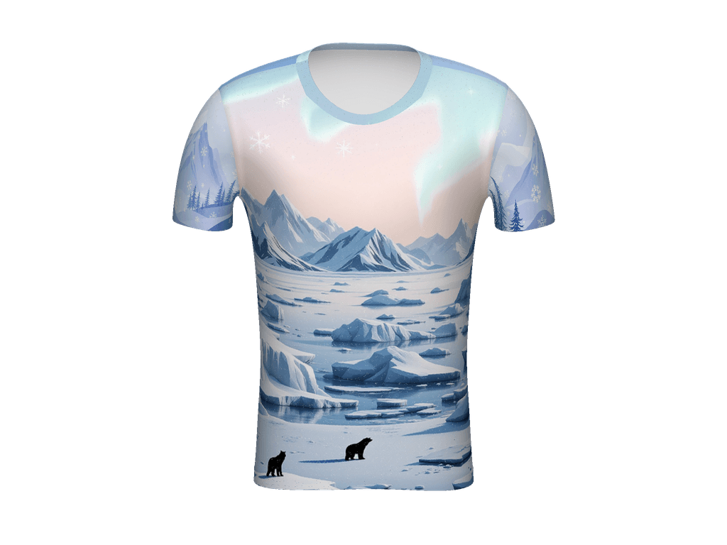 All-Over Print Men's Athletic T-Shirt