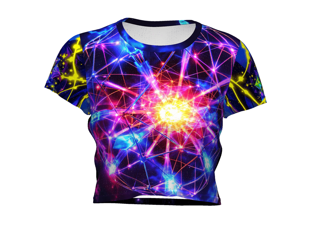 All-Over Print Crop Tee